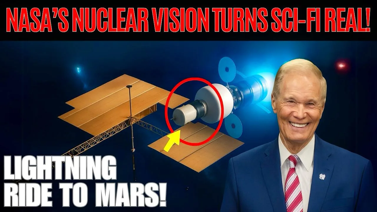 NASA’s New Nuclear Engine: How We’ll Reach Mars Faster!-Video.