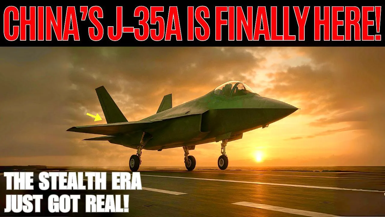 China’s J-35A Just Entered Service — Lighter, Cheaper, Stealthier! (Video)