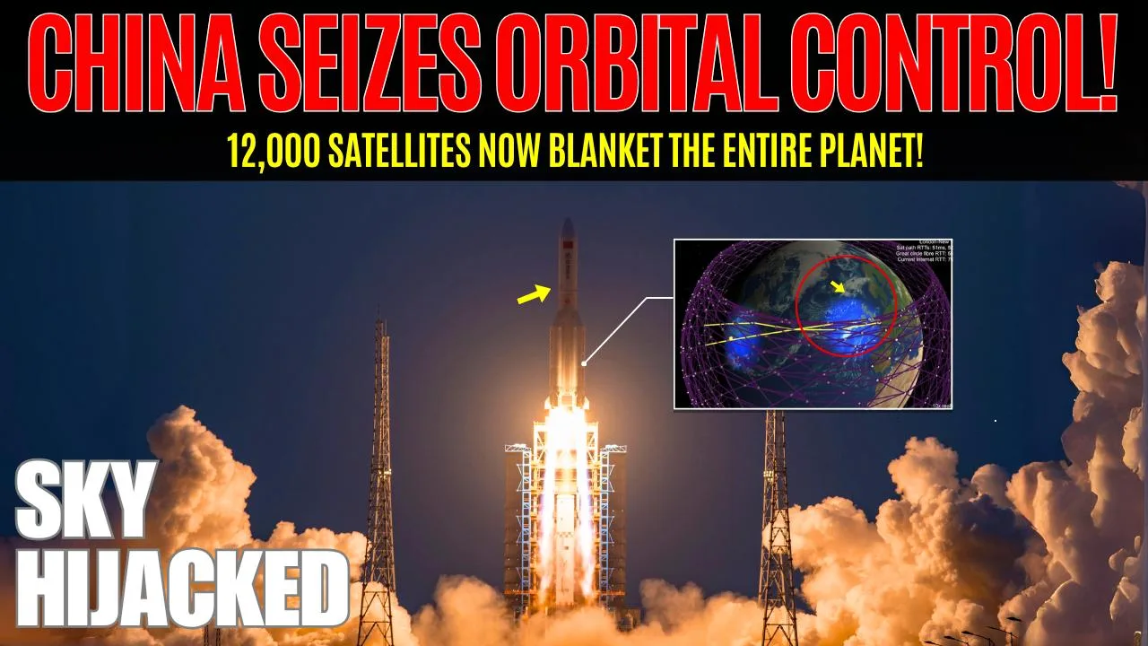 China Builds a Giant Internet in Space: 12,000 Satellites to Blanket Earth! – (Video)