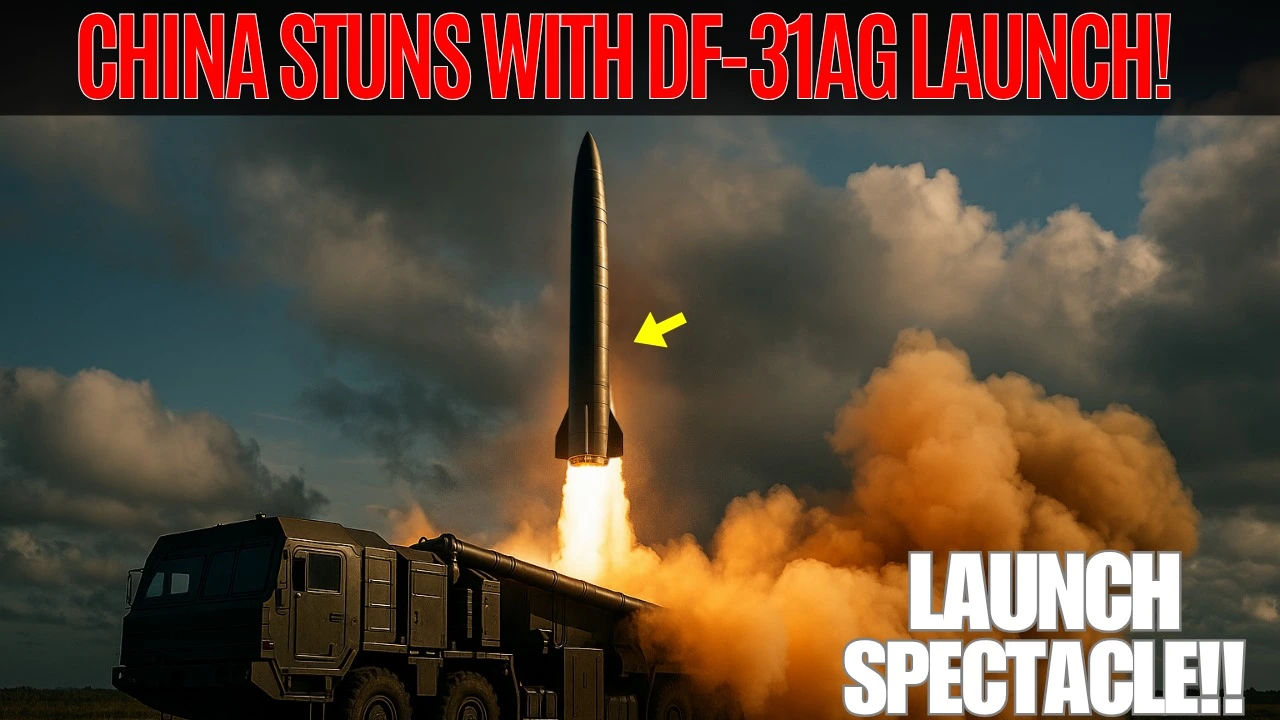China’s DF-31AG Nuclear Missile Launch Shocks the World! (Video)