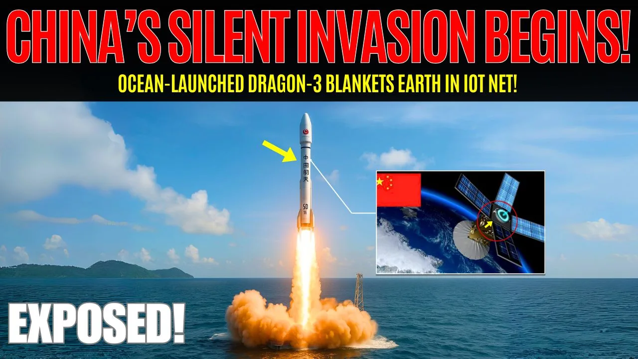 China’s Dragon-3 Launches 11 IoT Satellites into Orbit! (Video)