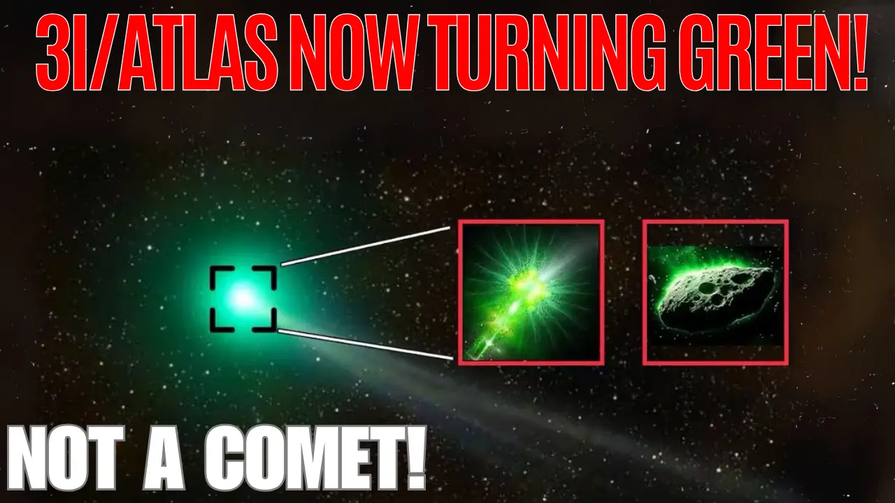 3I/ATLAS turns green: The interstellar chemistry baffling astronomers-Video