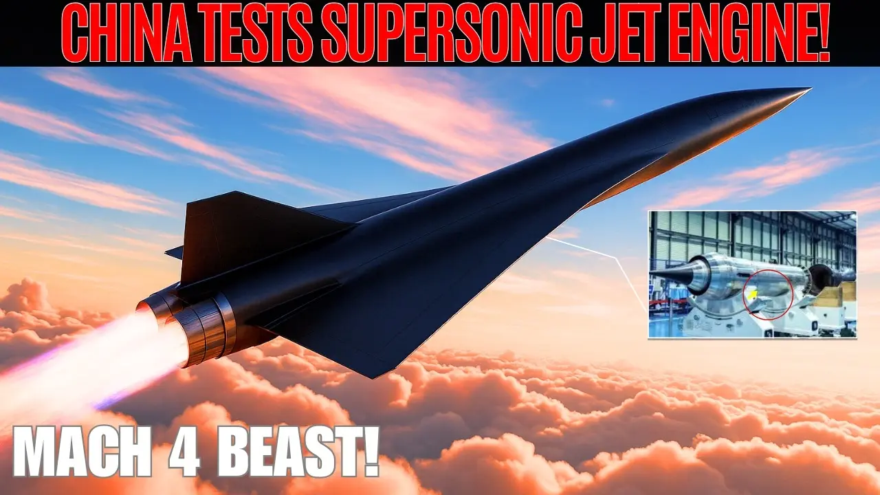 China Supersonic Jet Engine: Shape-Shifting Mach 4 Breakthrough Explained-Video