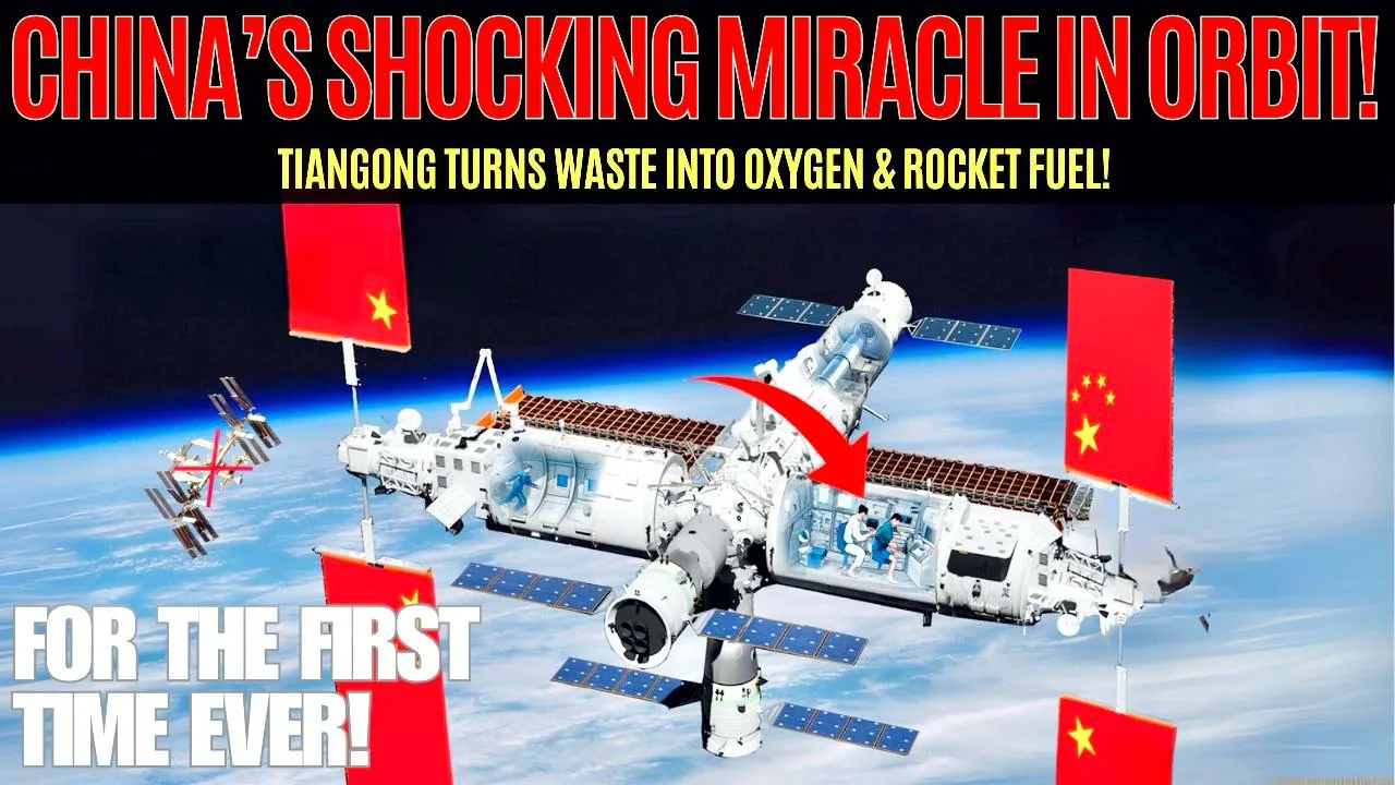 Tiangong Artificial Photosynthesis: How China Turned CO₂ into Oxygen and Rocket Fuel in Orbit-Video