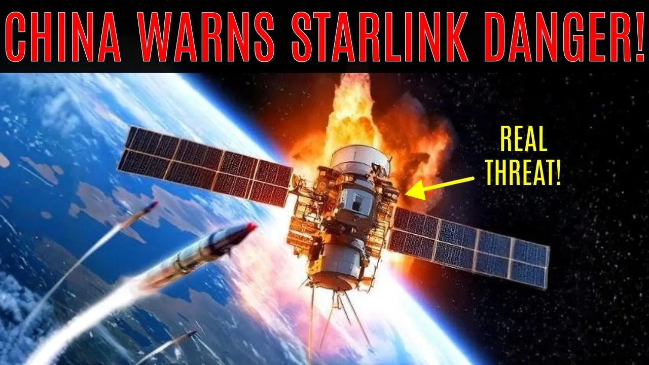China warns Starlink safety risks: Why crowded orbits are forcing a legal rethink-Video