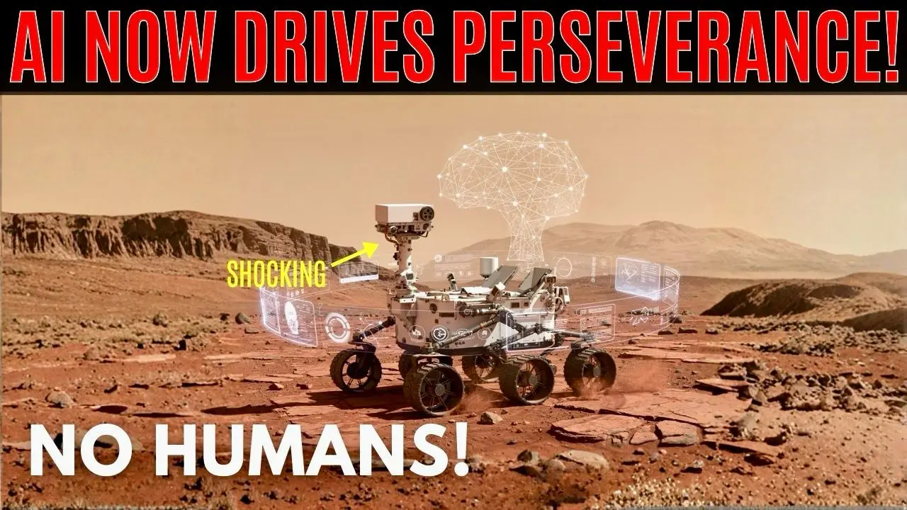 AI-planned drive on Mars: How NASA Proved Perseverance Can Navigate Smarter-Video