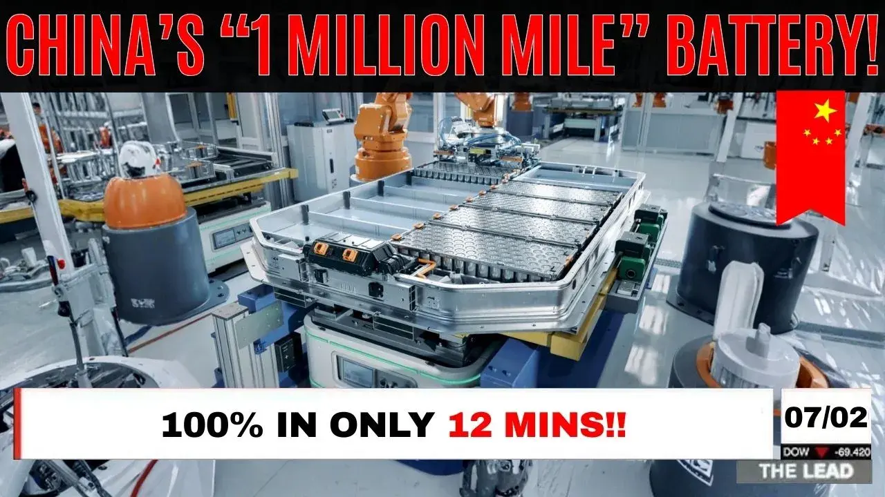 CATL 5C battery: 12-minute charging and 1.5-million-mile life explained-Video