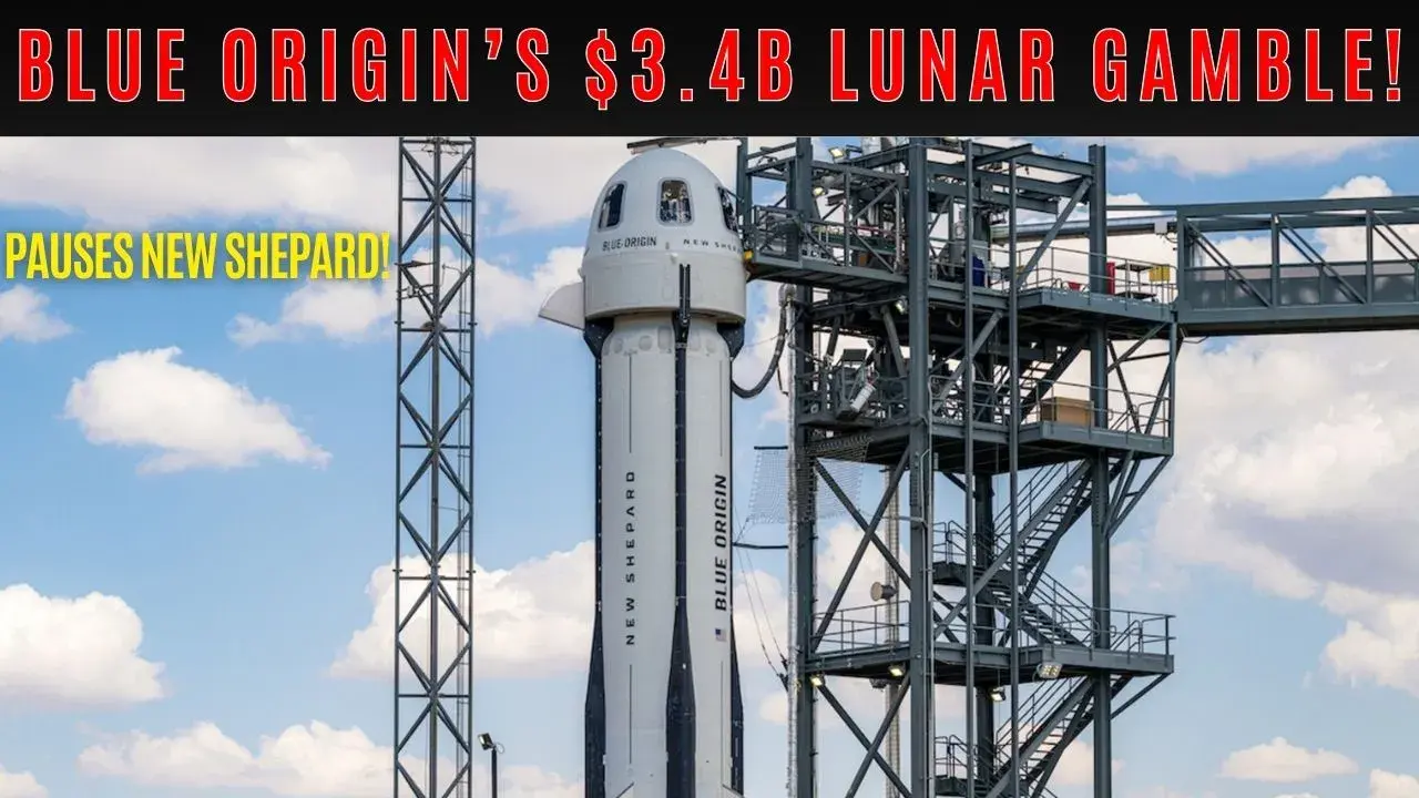 Blue Origin Pauses New Shepard and Shifts Toward the Moon-Video