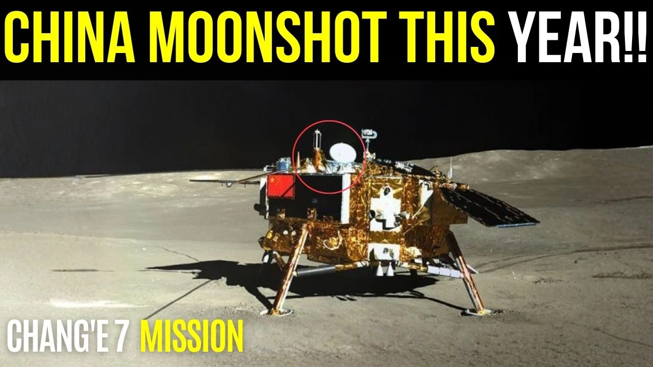 Chang’e-7 Moon Mission Targets Lunar Water at the South Pole.