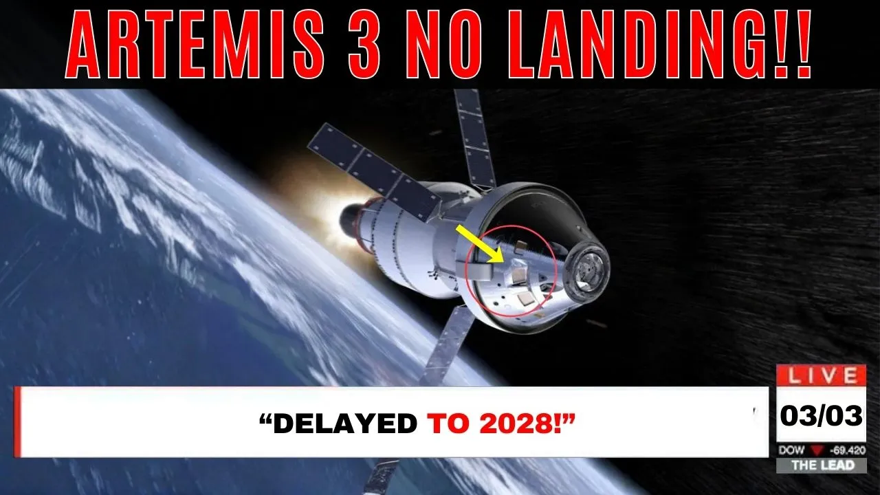 NASA Artemis program shake-up: Artemis III won’t land, Artemis IV targets 2028.Video