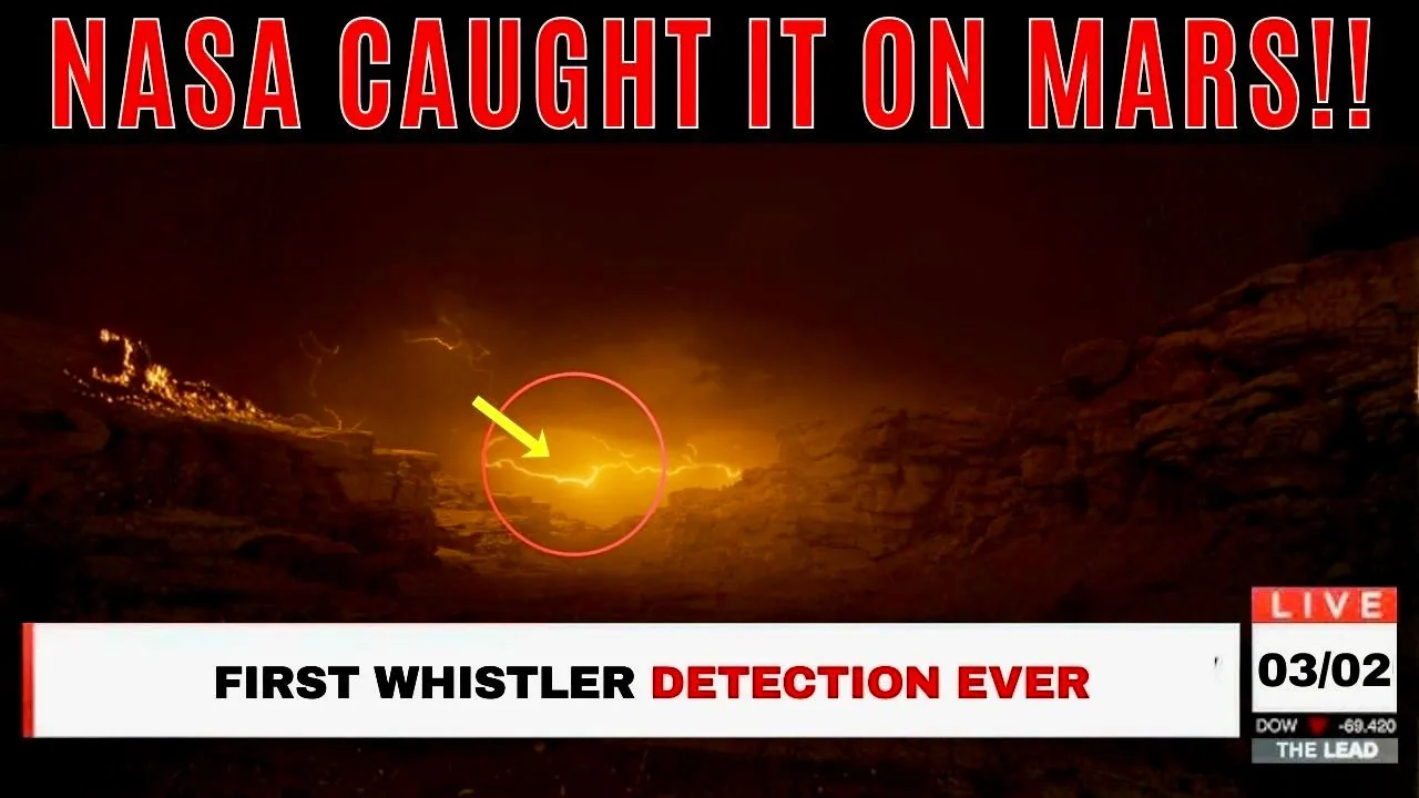 Mars lightning whistler: MAVEN Hears a Rare Radio Howl From the Red Planet-Video