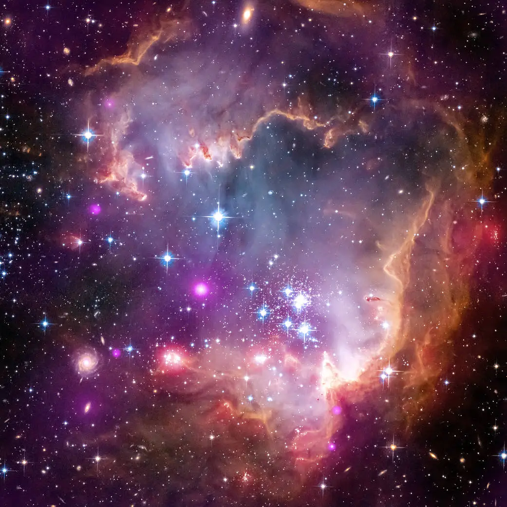 Small Magellanic Cloud Astrophotography From Earth