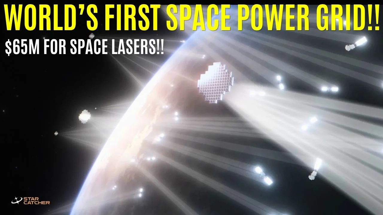 Space Power Grid: Star Catcher Wants To Beam Laser Energy Across Orbit-Video