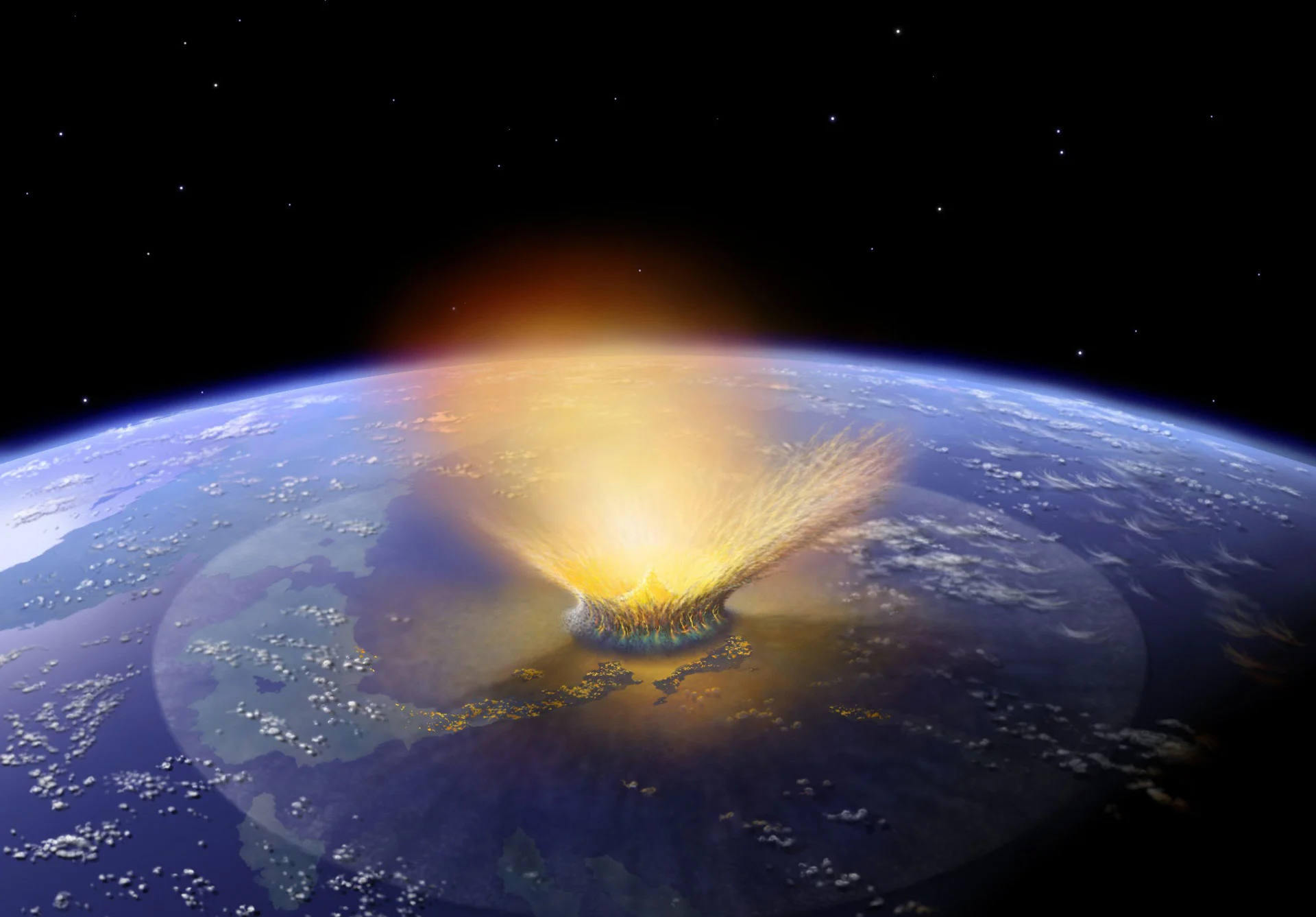 Asteroid Impacts and the Origin of Life: How Ancient Collisions May Have Helped Life Begin