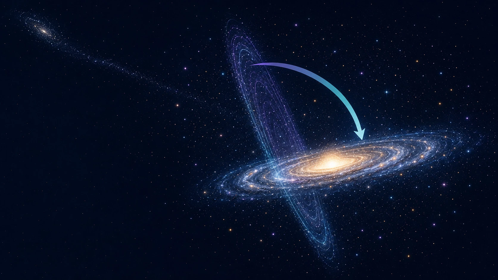 Milky Way Disk Flip May Rewrite Galactic History