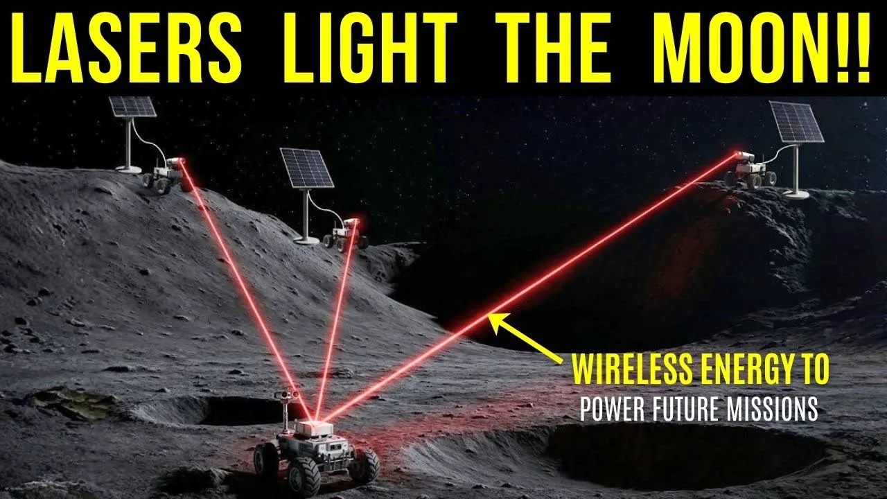China Lunar Laser Power Network Could Transform Moon Exploration-Video