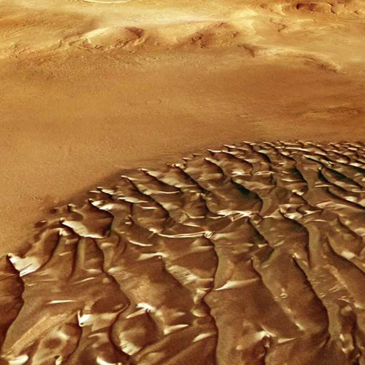 Metallic Dunes on Mars Reveal a Dynamic Landscape