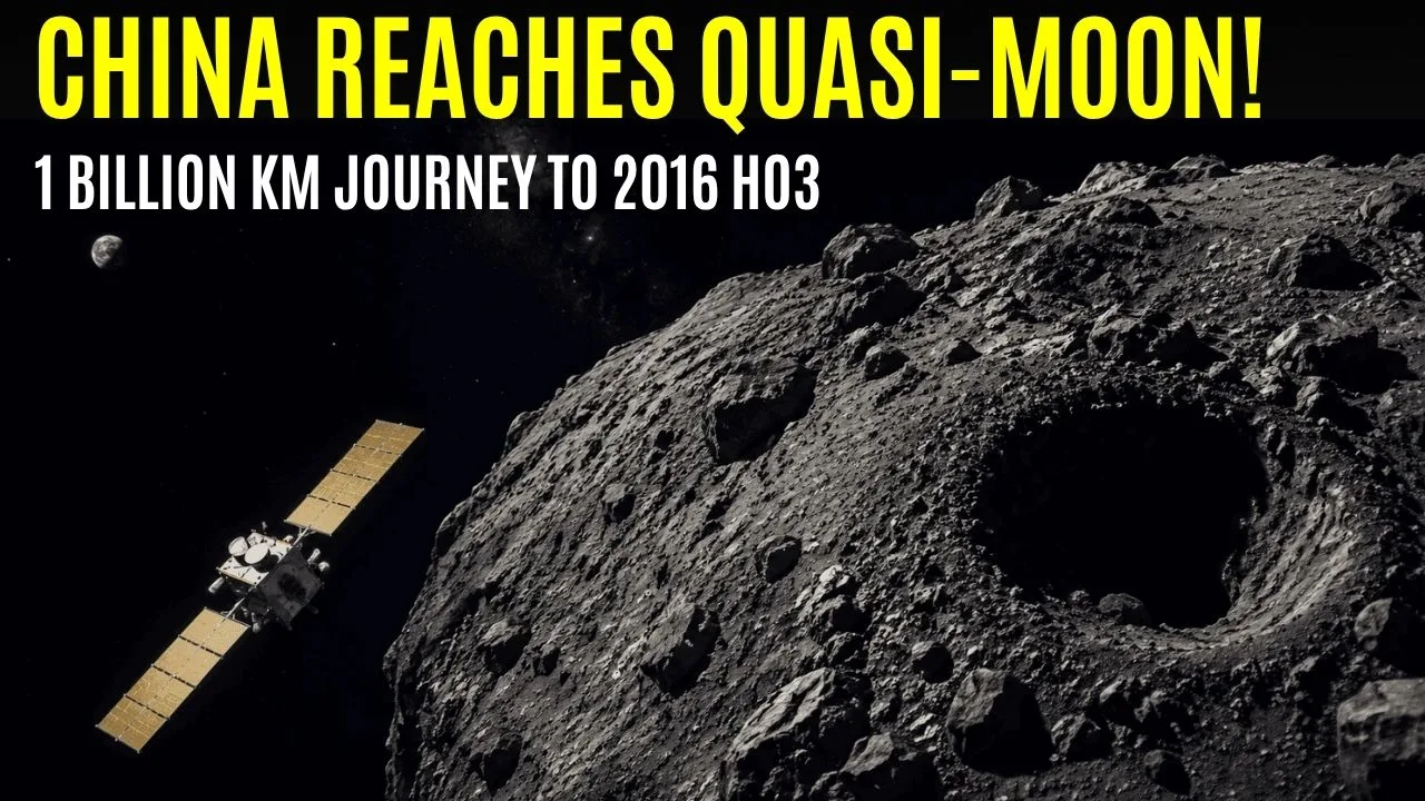 Tianwen-2 Asteroid Mission Reaches Earth’s Quasi-Moon-Video