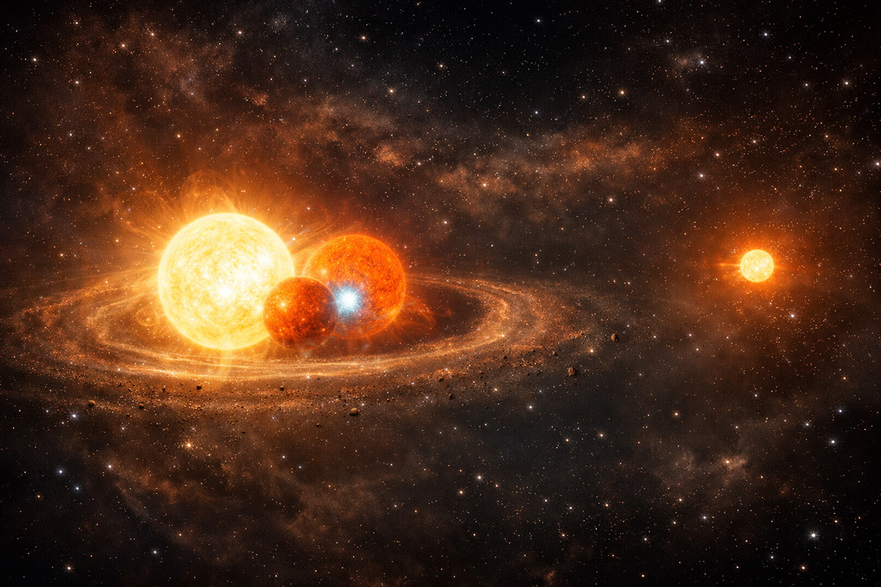 TIC 433545934 Quadruple Star System Reveals Rare Eclipse
