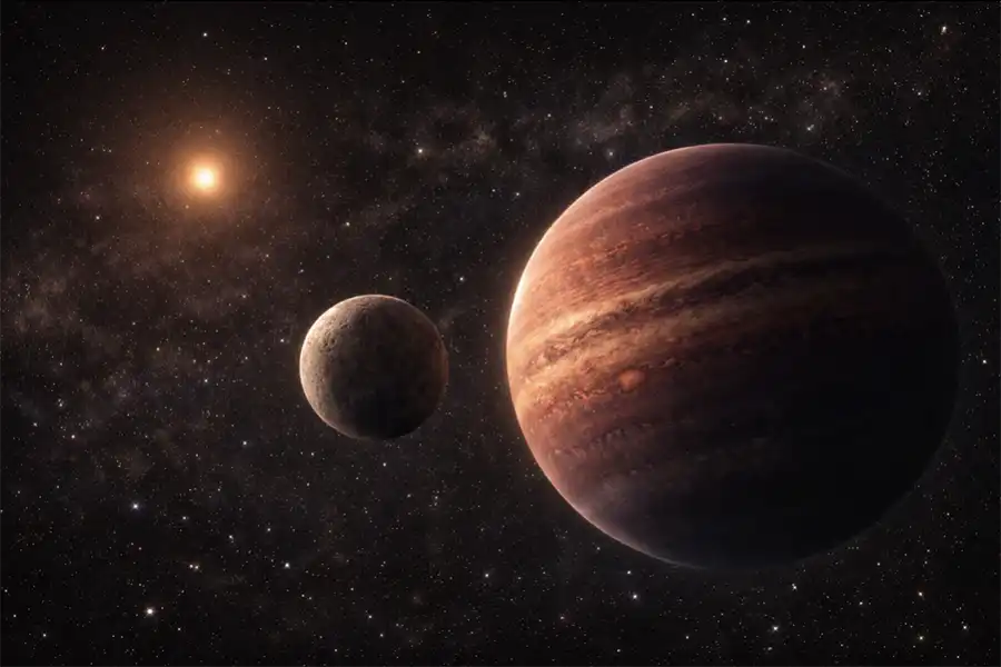 Possible First Exomoon Challenges the Definition of a Moon