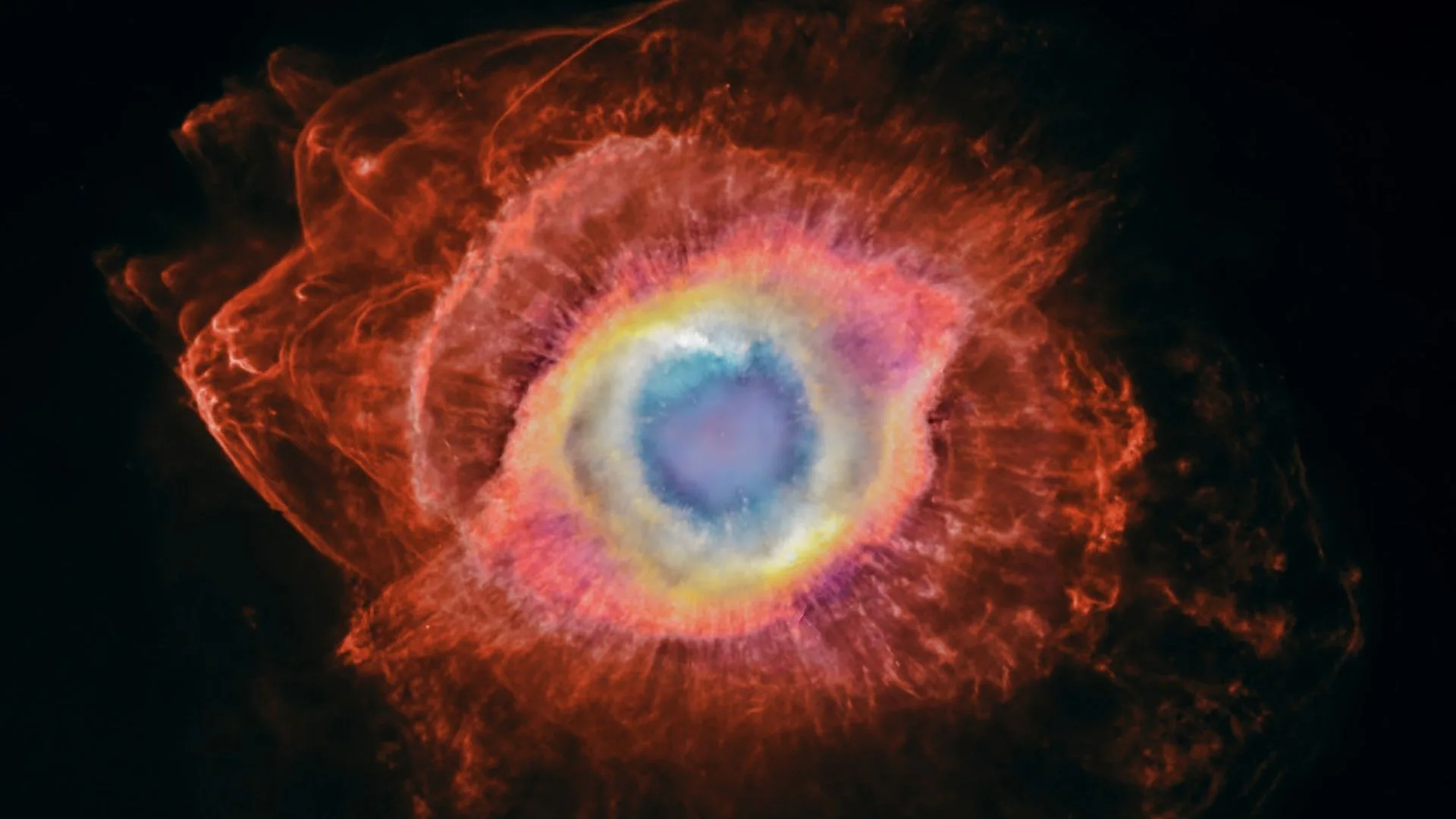 Helix Nebula Discovery Reveals Cosmic Recycling