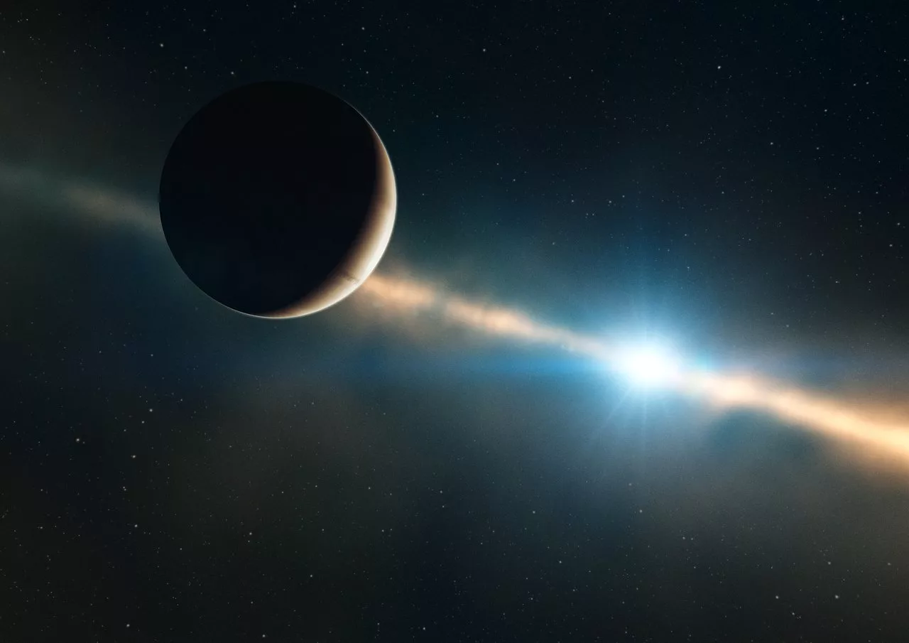 Exoplanet magnetic field revealed by radio bursts