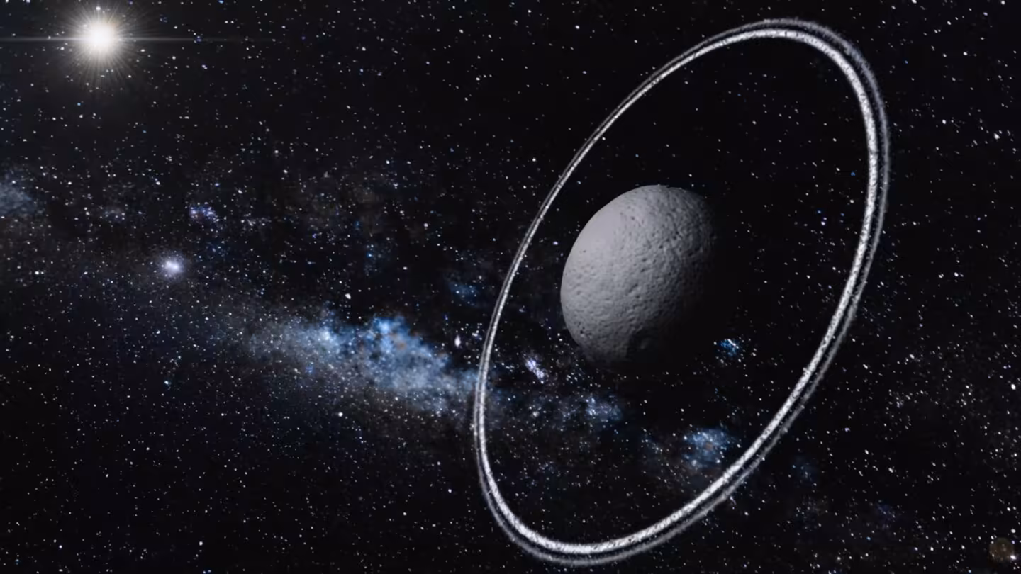 Chariklo’s Rings Reveal a Strange Mystery in Webb Data