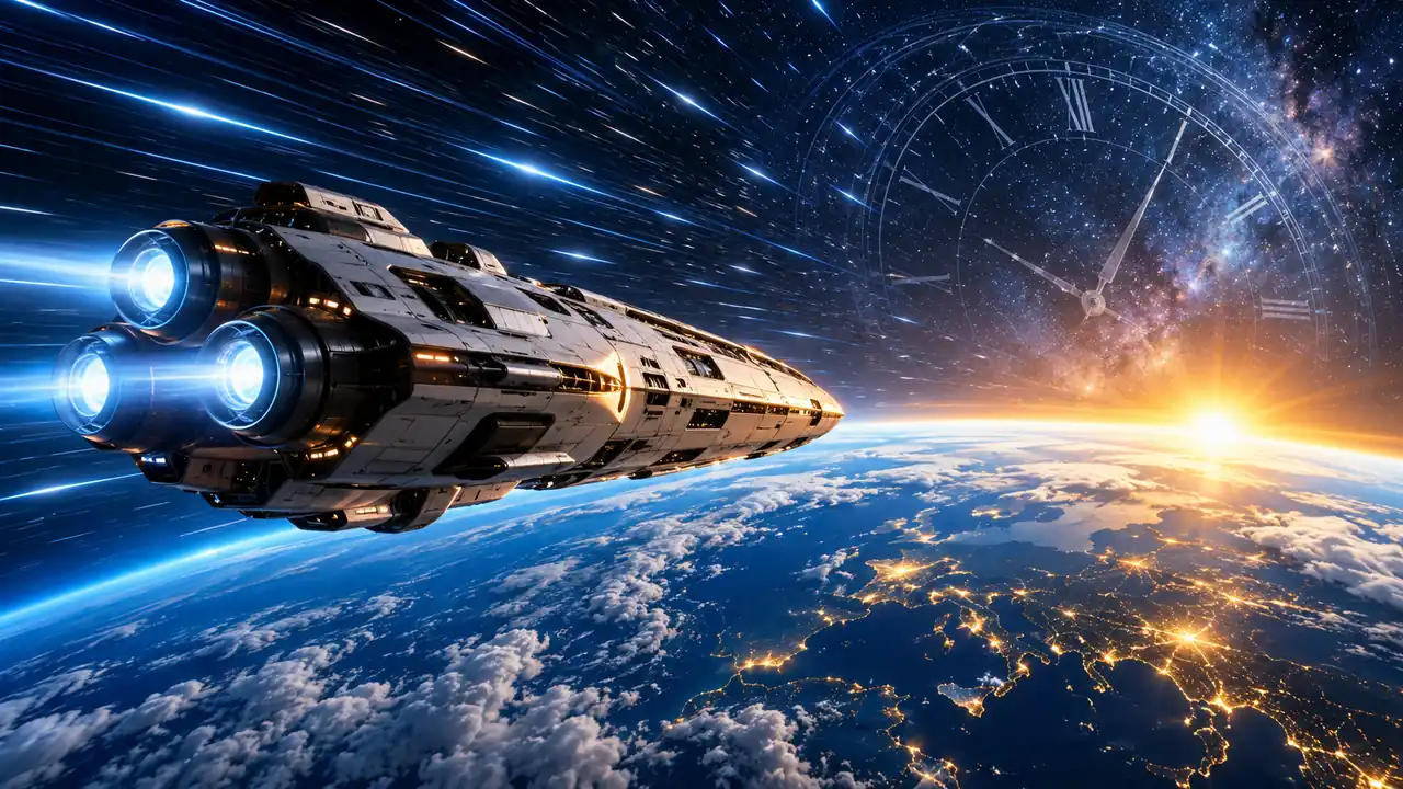 Time Travel to the Future: What Tyson Really Means