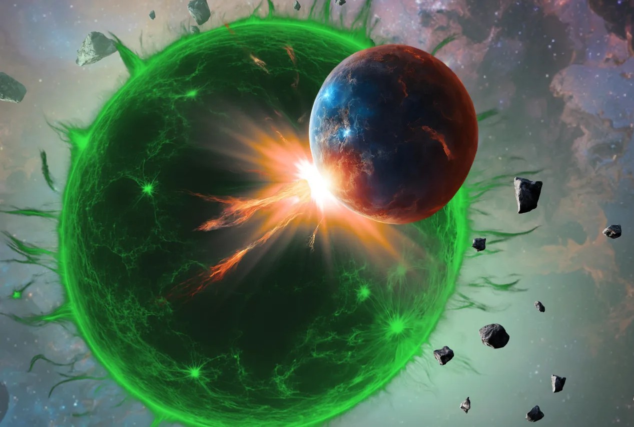Green Star Discovery Reveals a Strange Stellar Afterlife