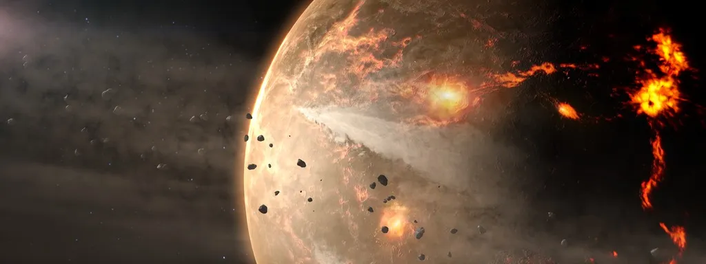 Webb Planet Collisions Reveal Hidden Clues in Dust