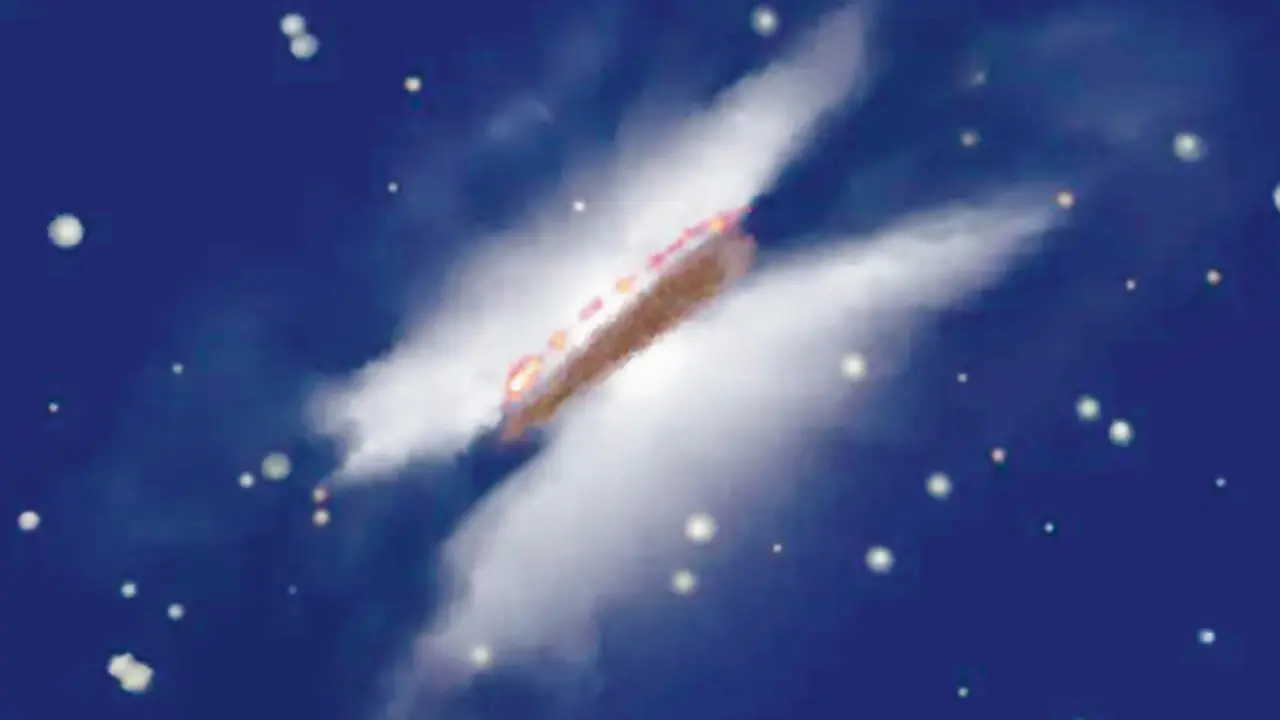 Gomez’s Hamburger May Hide a Giant Planet Taking Shape